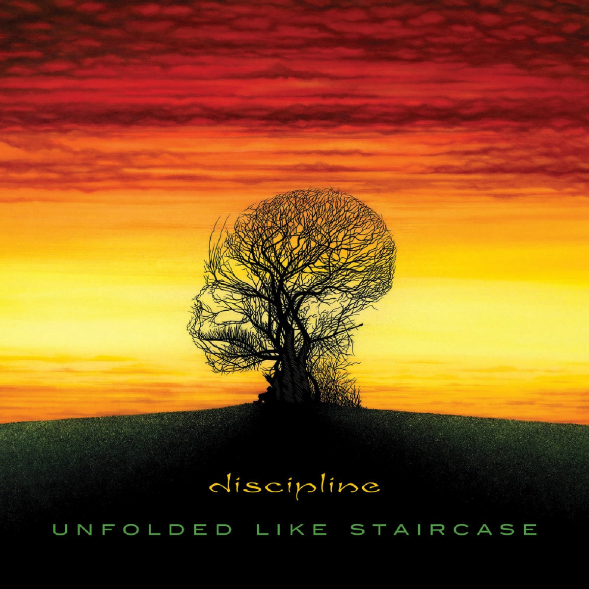 Unfolded like staircase